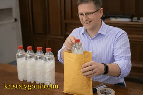 Kefírgomba csomagolása – gondos, biztonságos csomagolás postázáshoz